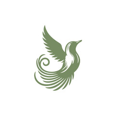 Obraz premium Bird Logo