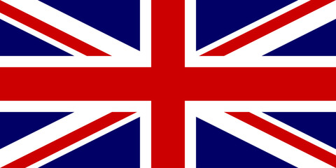 United Kingdom of Great Britain and Northern Ireland flag in official colors, dimensions and aspect ratio. Vector flag symbolizing national pride, identity, heritage, patriotism and authority
