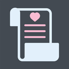 Wishlist Vector Icon