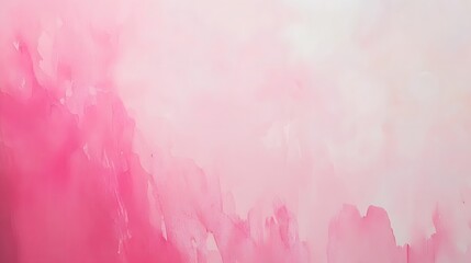 Obraz premium Abstract Pink Watercolor Wash Background Texture