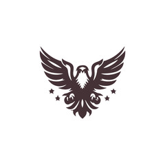 Fototapeta premium Eagle Logo Design 