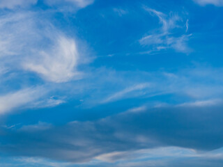 Fototapeta premium 深まる秋の澄んだ青空28
