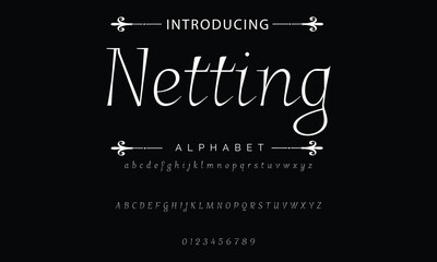 Elegant alphabet letters font logo. Typography luxury classic lettering serif fonts decorative wedding vintage retro logos, design for fashion,beauty shop and brand . vector illustration