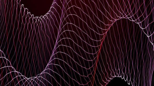 curved wavy lines tech futuristic motion background_1