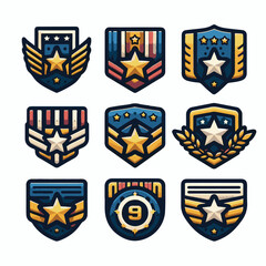 Rank Badge Icons 