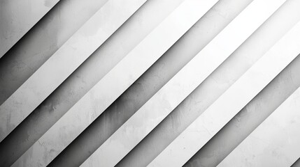 Obraz premium Abstract Geometric Pattern of White Slanted Lines on Gray Background
