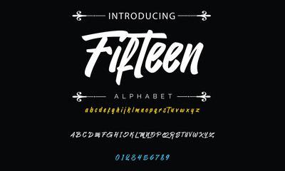 Graffiti font text effect, spray and street text style