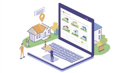 Online Property Search with Digital Platform