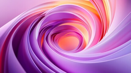 Obraz premium Abstract Swirling Purple and Pink Color Gradient Design