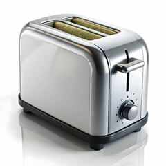 toaster on white background