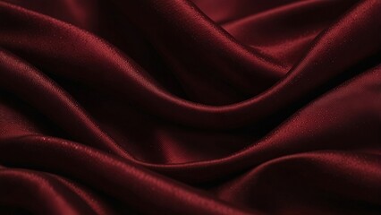 Obraz premium red silk background. silk texture creates an elegant and luxurious background