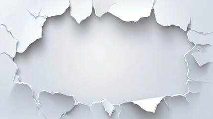 Fototapeta premium The Cracked Wall Background