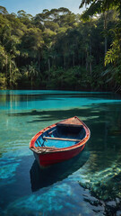 Obraz premium boats on the river