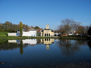 Obraz premium Austria, City of Eisenstadt, Pool