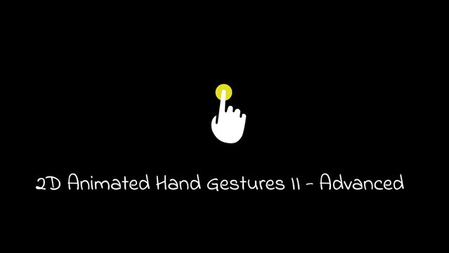 2D Animated Hand Gestures II - Advanced