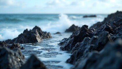 Obraz premium snow on the mountain