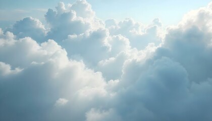 blue sky with clouds