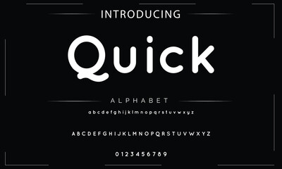 Creative font. Modern abstract digital tech font. Logo creative font, type, technology, movie, digital, music, movie. Fonts and illustration in vector format.