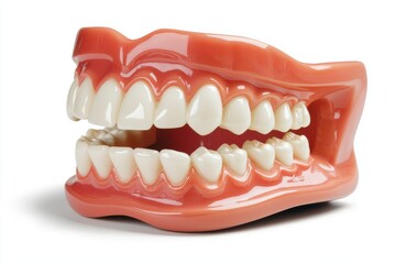 Obraz premium Dental Hygienist Demonstrates Preventive Care Products to Patients