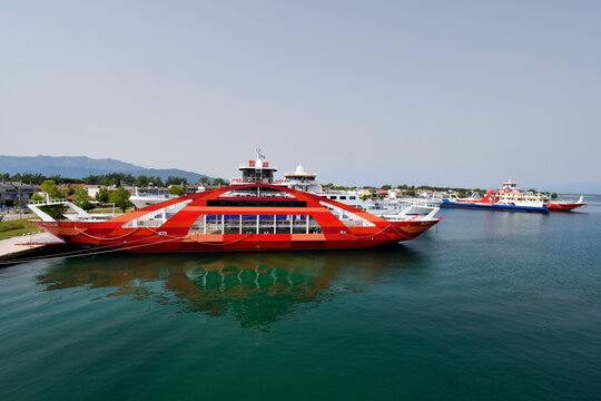 Greece, Keramoti, Shipping