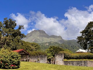 old house in the mountains