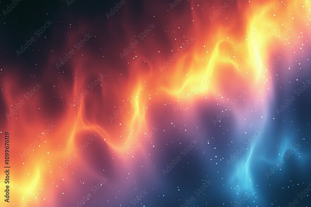 Poster grass noise effect with blurred gradient, stock photo