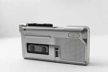 a nostalgic tape and cassette