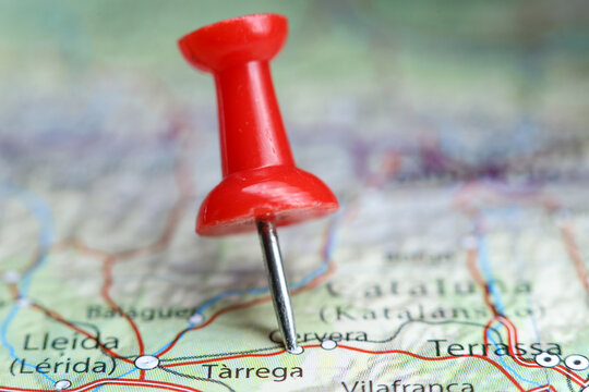 Tarrega, Spain pin on map