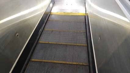 escalator in a mall
