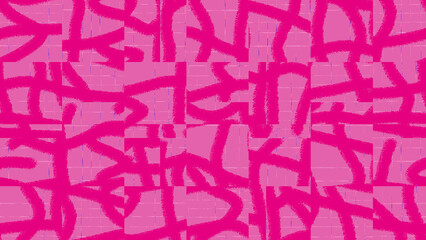Abstract illustrated backgrounds in different forms and colours 