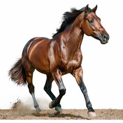 Obraz premium beautiful horse outdoor summer day horse