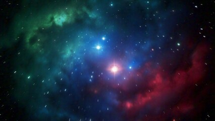 Obraz premium Cosmic space and stars color cosmic abstract background science fiction wallpaper