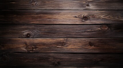 Fototapeta premium Thanksgiving themed dark brown wooden background with rich textures perfect for overlaying personalized text or seasonal designs