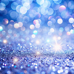 Obraz premium Bokeh Glitter Shimmering Light Magical Glow
