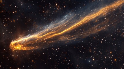 Obraz premium Awe-Inspiring Cosmic Nebula Displaying Celestial Beauty