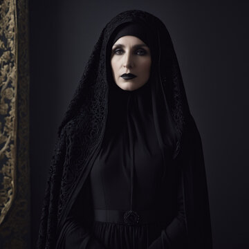 Trauer - Schwarze Kleider als Symbol des menschlichen Verlustes