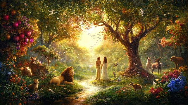 Bible Story of Adam and Eve