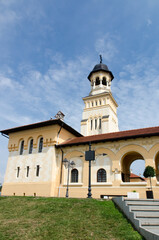 The reunification church in Alba Iulia, Romania. The christian orthodox reunification church in Alba Iulia, Romania
