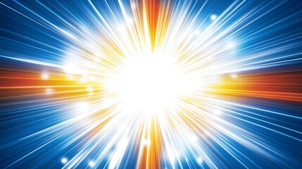 Obraz premium Abstract Bright Light Rays Burst Background