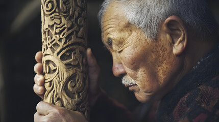 The Art and Spiritual Connection of Ainu Ikupasuy û Sacred Prayer Sticks of the Ainu Community in Japan