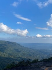 Obraz premium clouds over the mountains