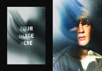 Glowing Aura Motion Blur Photo Effect