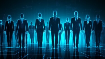 Digital Business Team  Network  Futuristic Professionals
