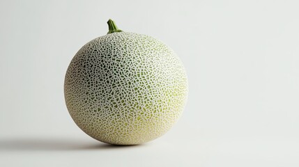 melon isolated on white background