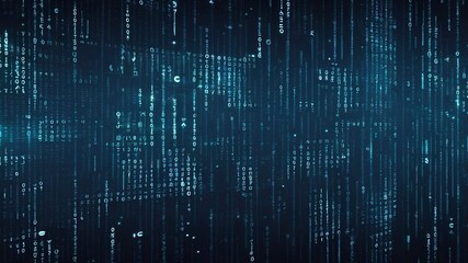 Obraz premium Cyberpunk Digital Art Background