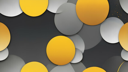 neon Charcoal Gray, Mustard Yellow, Silver glowing gradient background, a soft grainy noise texture with shimmering highlights and Smooth Transitions for a dynamic effect.