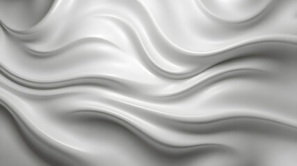 Obraz premium Wavy black and white background wallpaper Grey smooth lines shiny Modern geometric polygon textures