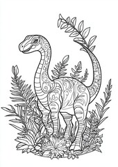 Dinosaur Coloring page