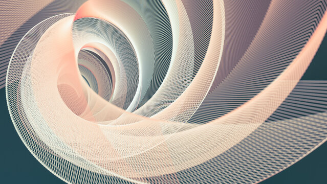 Digitally generated image of swirl pattern