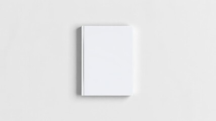 Square book cover mockup featuring a blank square book cover on a textured background, mockup, space, book cover